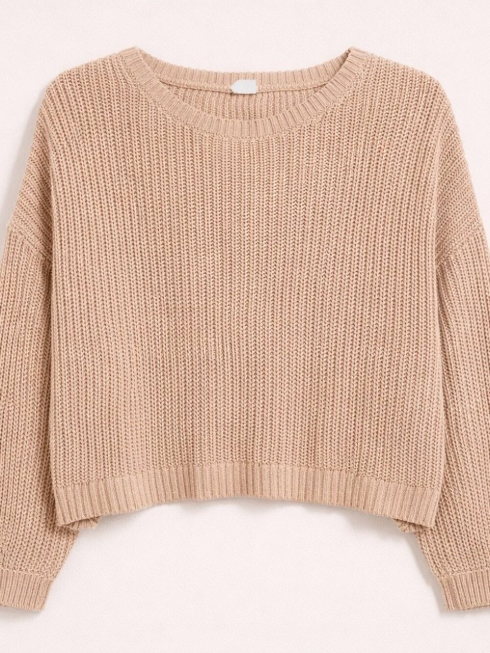 NWT Garage Beige/Tan Knit Sweater